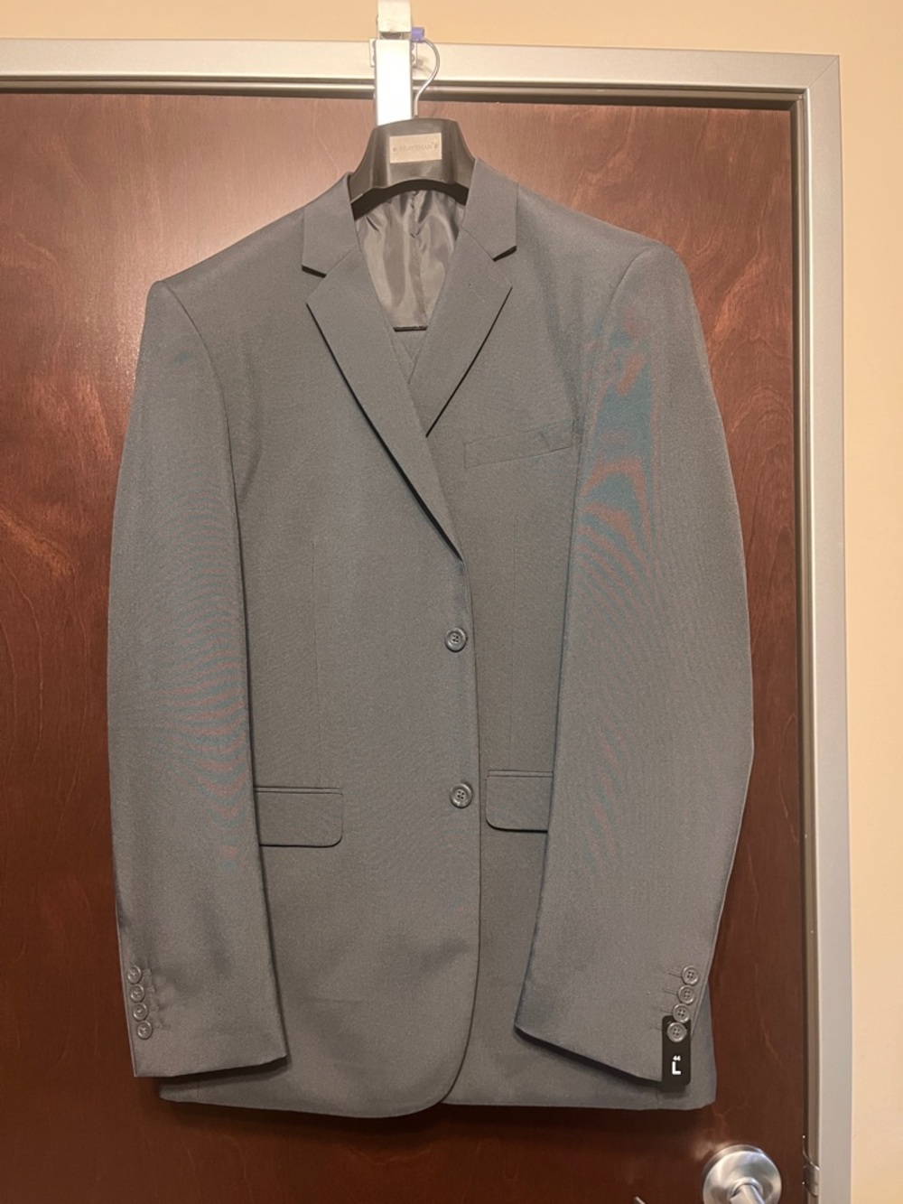 Men's Classic Fit 3 pc Gray Suit